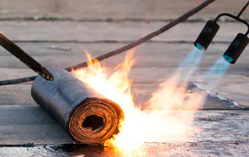 West Scrafton asphalt flat roofing repairs